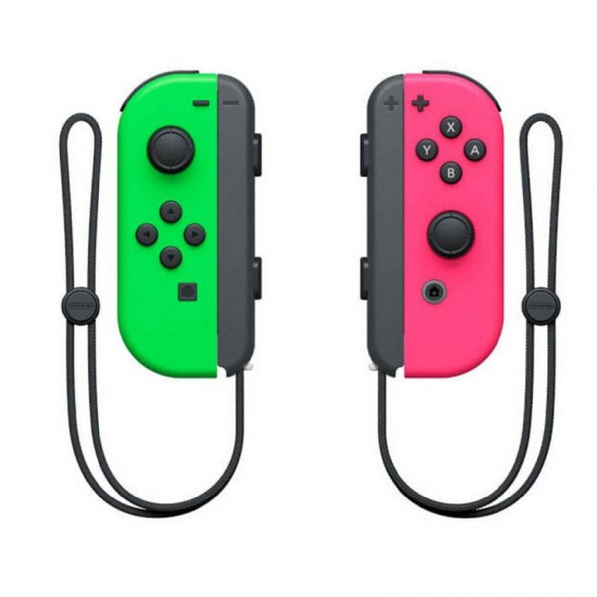 Wireless Gamepad Nintendo Joy-Con Green Pink-0
